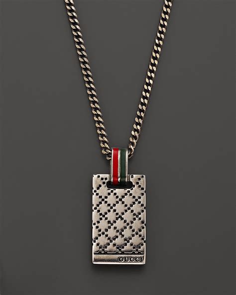 gucci diamond pendant|gucci pendant necklace unisex.